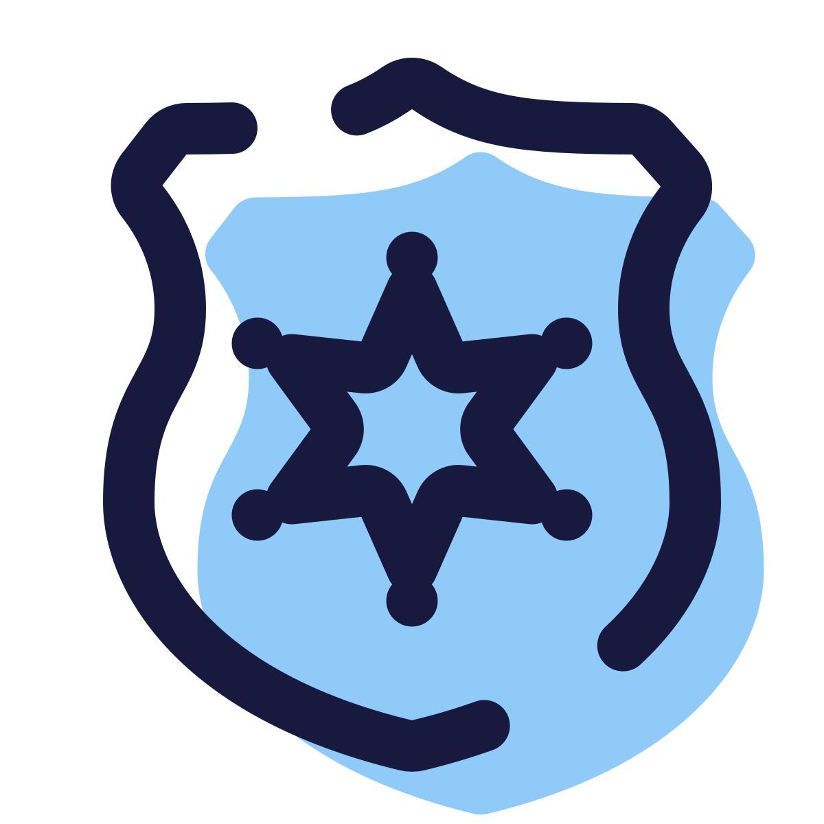 Public Safety icon in Pulsar Color style